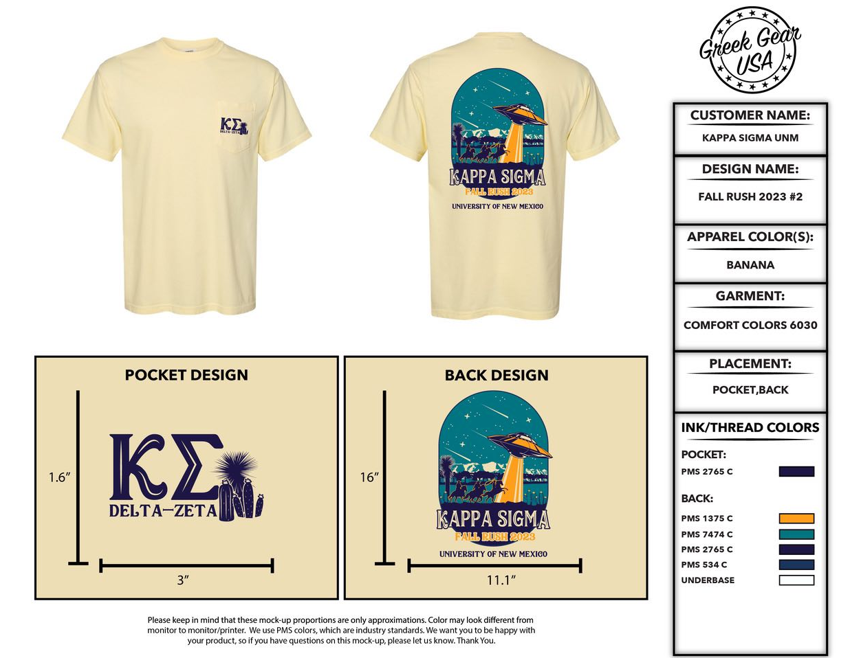 Kappa Sigma University of New Mexico Fall Rush 2023