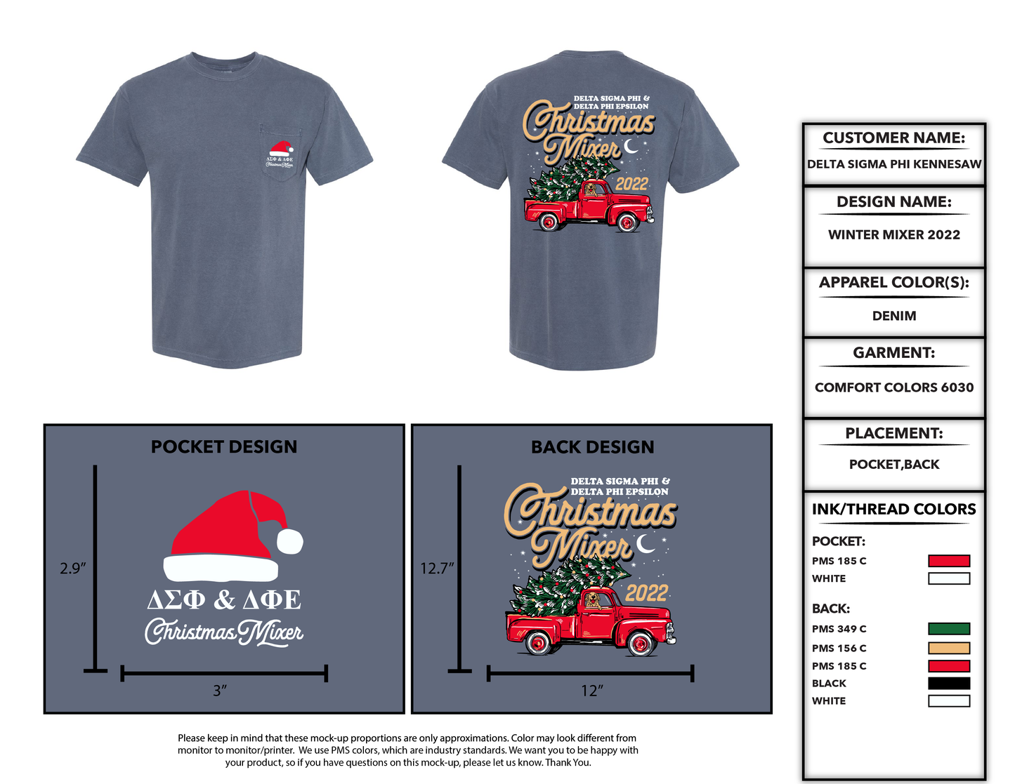 Delta Sigma Phi & Delta Phi Epsilon Kennesaw Christmas Mixer 2022