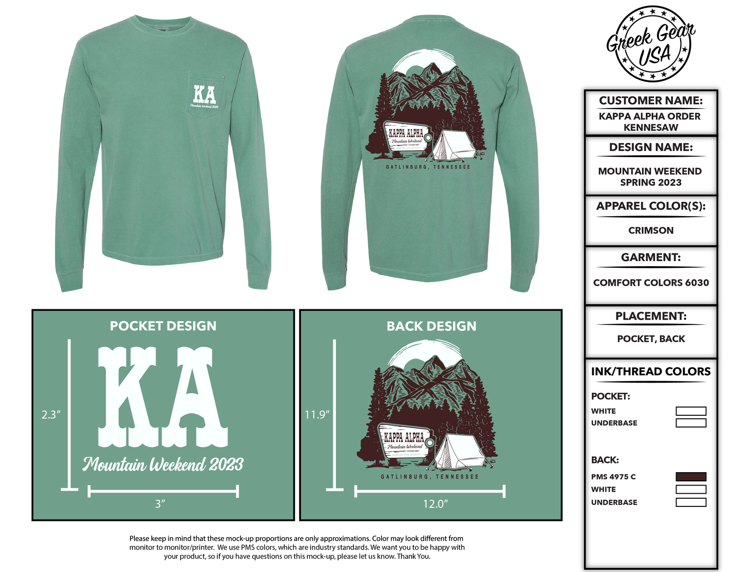 Kappa Alpha Kennesaw State Mountain Weekend Spring 2023